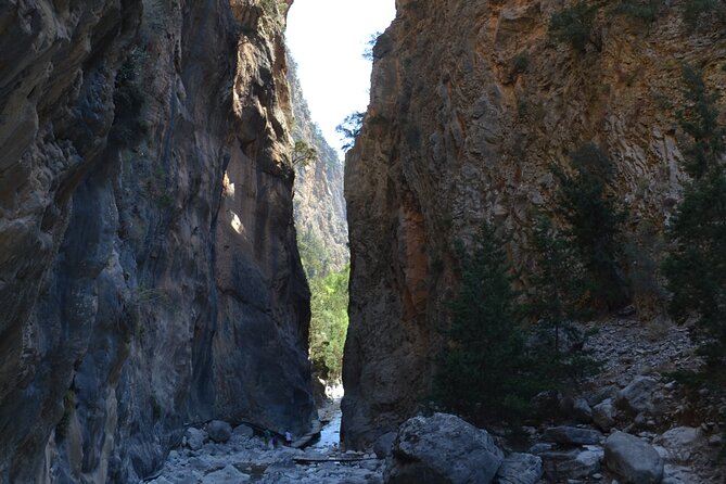 Samaria Gorge Hiking Tour from Chania with Professional Guide - The Scenic Route: From Ksyloskalo to Agia Roumeli