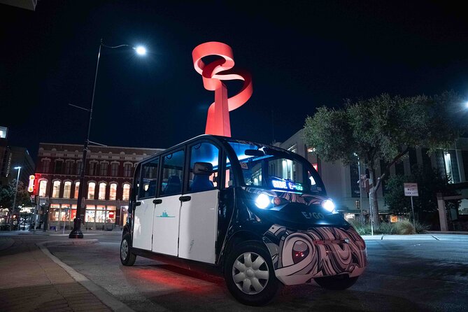 San Antonio Night Sightseeing Tour+Riverwalk Boat Cruise & Tower - Scenic Nighttime River Walk Boat Cruise