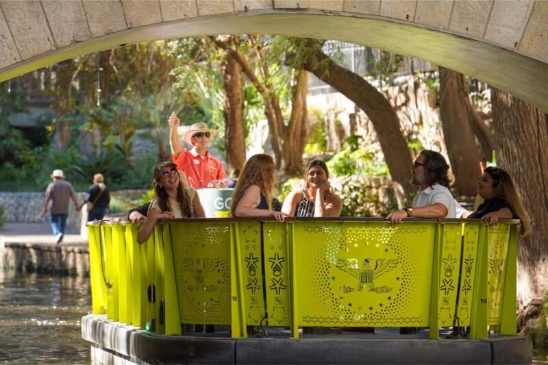 San Antonio Small Group Tour with Cruise & Tower of Americas - Scenic San Antonio River Walk Cruise