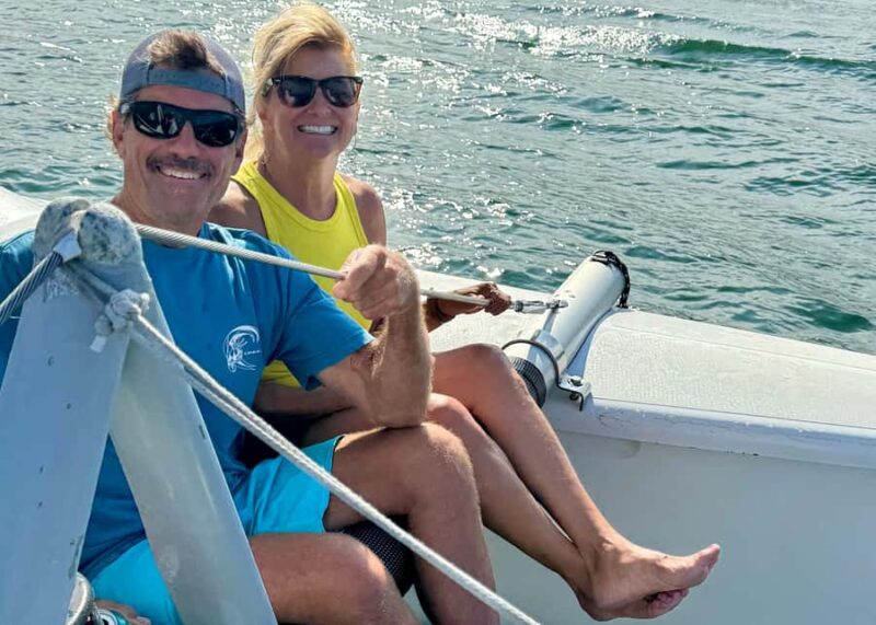 San Diego Bay: 2.5 hour Pure Catamaran Sailing Cruise - The Spacious, Stable Catamaran Design for All Levels