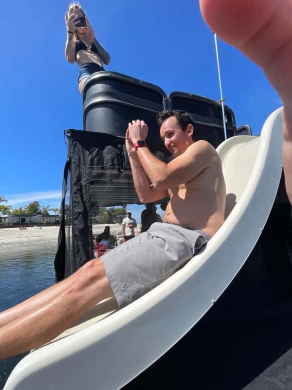 San Diego: Double Decker Boat Party on Mission Bay - Spacious and Luxurious Double-Decker Boat Design