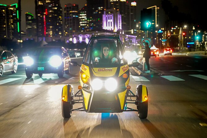 San Diego Holiday Lights Talking GoCar Tour - A Serene Drive Through Balboa Park