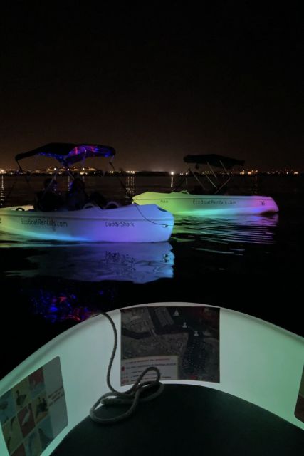 San Diego: Night Date Glow Pedal Boat with Downtown Views - How the Glow Pedal Boat Experience Unfolds