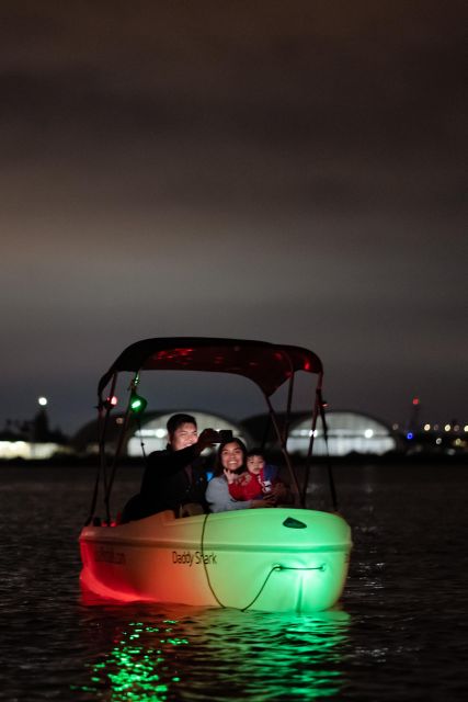 San Diego: Night Date Glow Pedal Boat with Downtown Views - Customer Feedback and Highlights