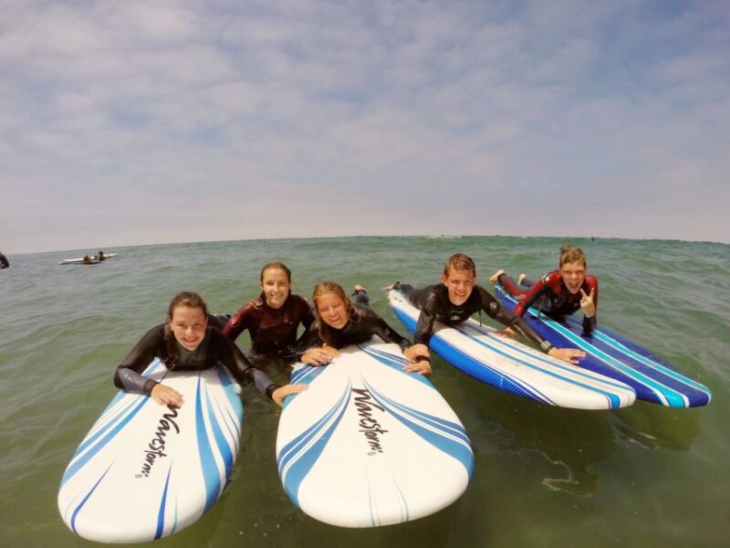 San Diego: Private Group Surf Lesson - The Experience of Surfing in San Diego