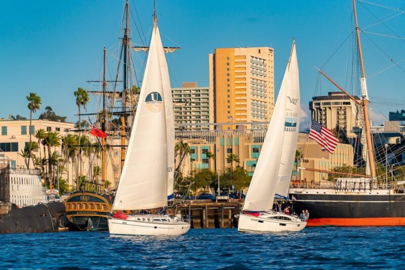 San Diego: Relax on a Morning, Day or Sunset Luxury Sail - Scenic Landmarks Visible from the Bay