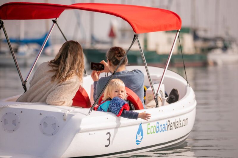 San Diego: San Diego Bay Dog-Friendly Eco Pedal Boat Rentals - Wildlife and Nature Watching from the Water