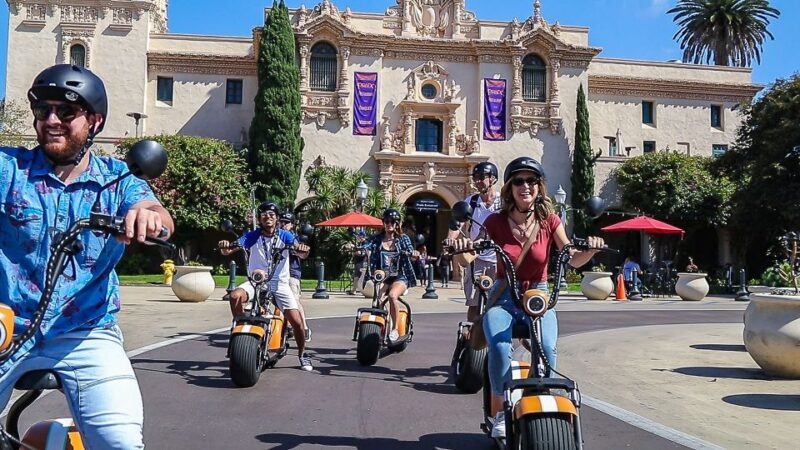 San Diego: Self-Guided Scooter Tour of Downtown & Balboa - Exploring Downtown San Diego on a Scooter