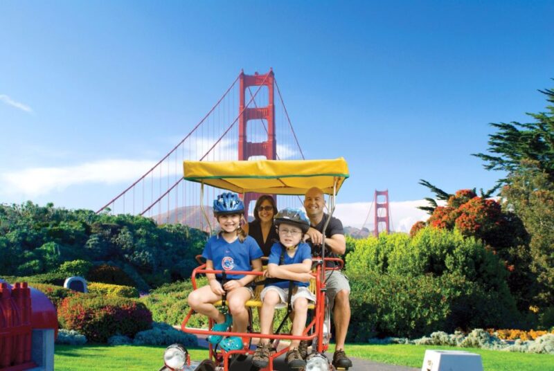 San Fancisco: Golden Gate Park Surrey Rental - Exploring Golden Gate Park in a Surrey Bike