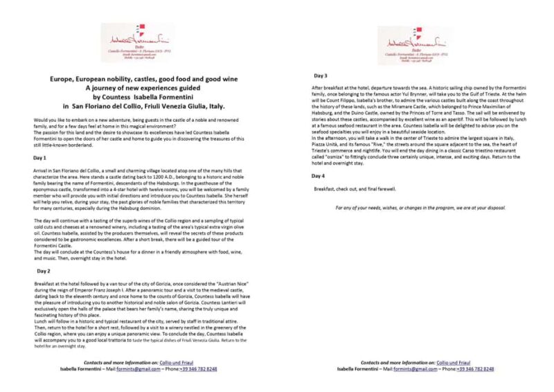 San Floriano del Collio: Wine, Food, and Castle Tour - Who Will Find This Tour Most Appealing?