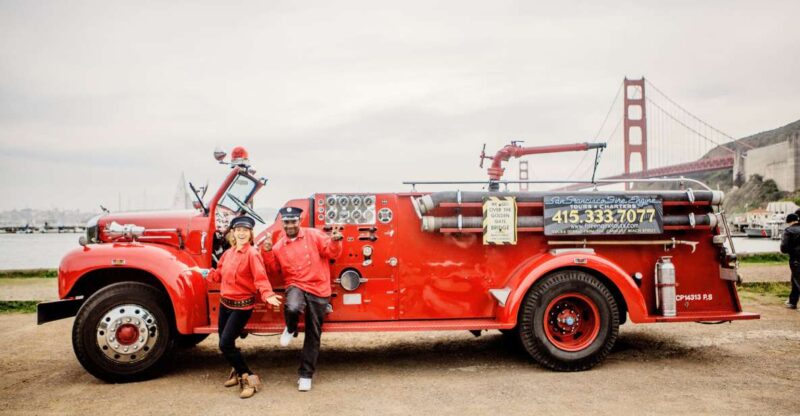 San Francisco Bay: 90-Minute Fire Engine Tour - Crossing the Golden Gate Bridge in Style