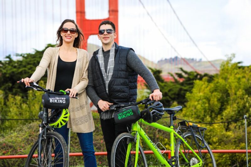 San Francisco: Electric Bike Rental w/ Map & Optional Ferry - Optional Ferry Ride from Sausalito Adds Flexibility