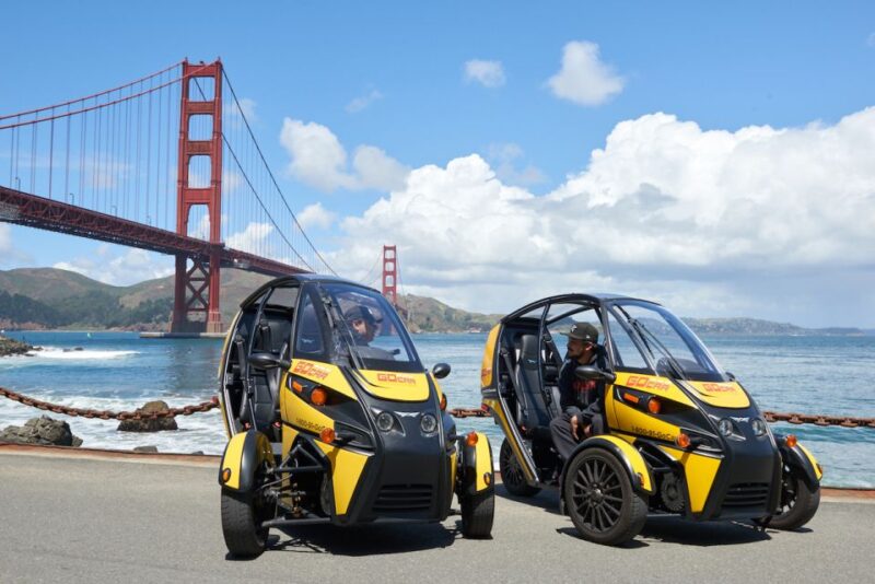 San Francisco: Electric GoCar Tour over Golden Gate Bridge - Discover the Unique Electric GoCar Adventure over Golden Gate Bridge