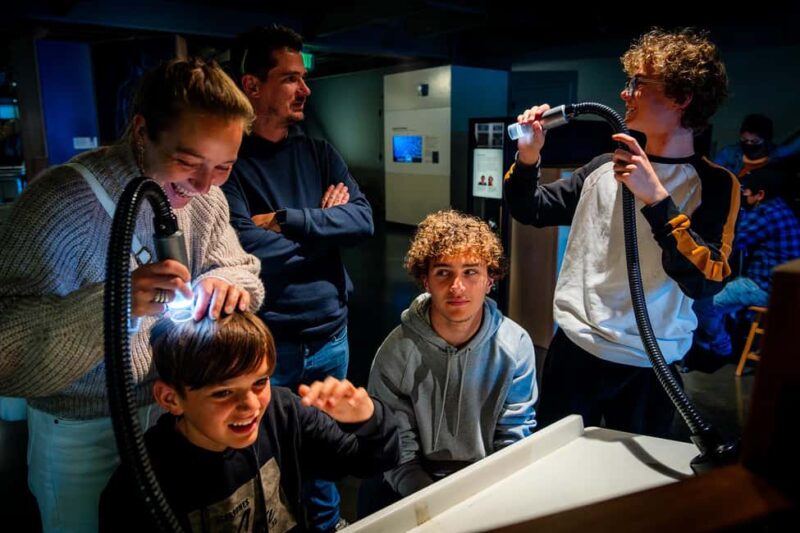 San Francisco Exploratorium Ticket: 700+ Hands-On Exhibits - The Tactile Dome Experience: Darkness and Touch