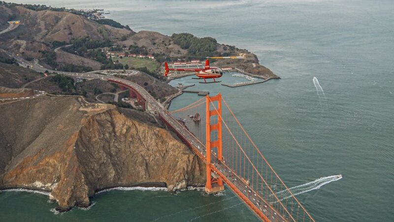 San Francisco: Golden Gate Helicopter Adventure - What You See: Key Landmarks from the Sky