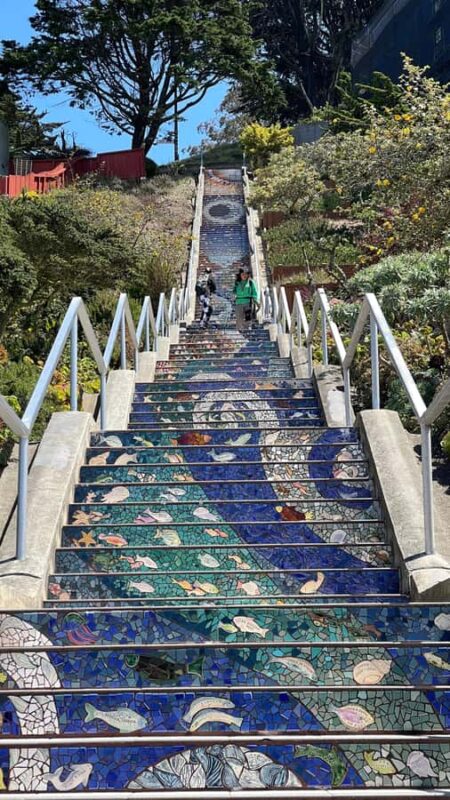 San Francisco: Hidden Stairways & Scenic Views Walking Tour - The Starting Point at the 16th Avenue Tiled Steps