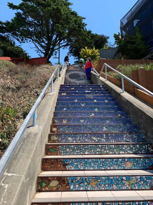 San Francisco: Hidden Stairways & Scenic Views Walking Tour - Reaching Grand View Park for City and Ocean Views