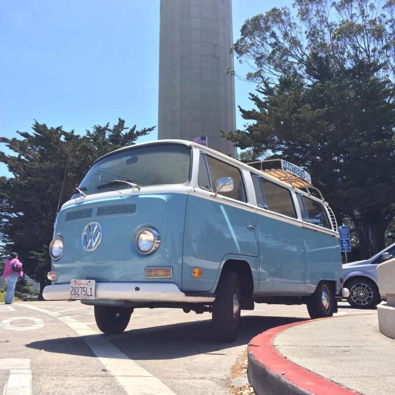 San Francisco: Original 3-Hour City Tour in Volkswagen Bus - Photo Stops at the Golden Gate Bridge and Alamo Square