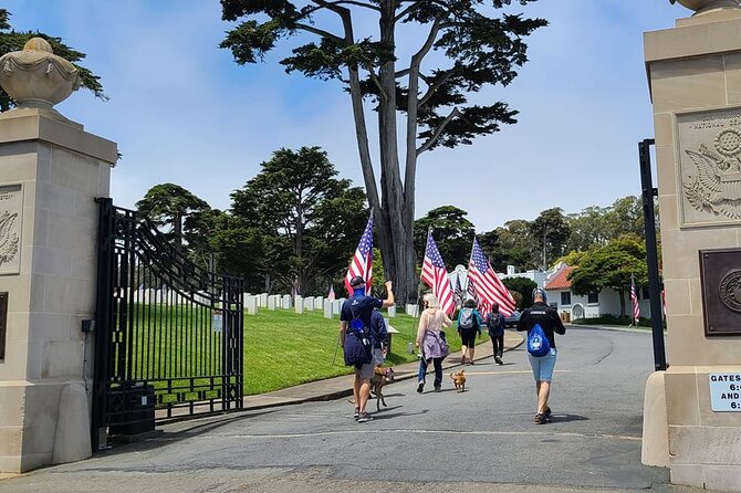 San Francisco Presidio Walking Tour - Visiting the San Francisco National Cemetery