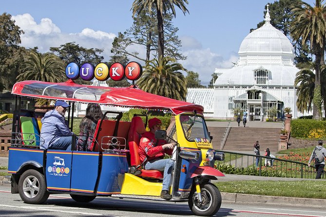San Francisco Private Group City Tour 2.5 Hours - Lucky Tuk Tuk - Drive Through the Scenic National Park