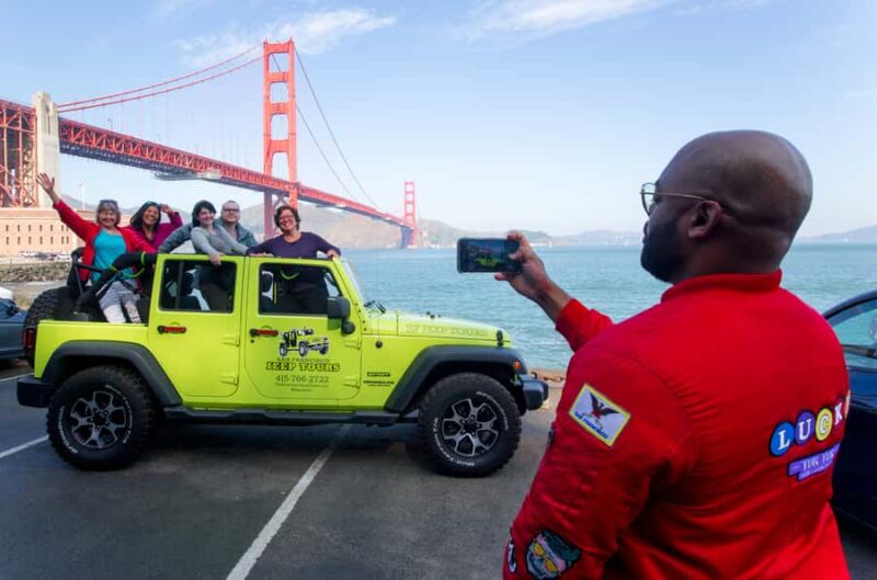 San Francisco: Private Highlights Tour Open-Top Jeep (max 6) - Explore the Golden Gate Bridge and Marin Headlands