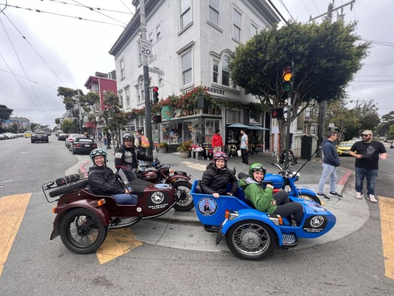San Francisco: Rides by me Classic Sidecar tours - Explore San Francisco in Style with a Vintage Sidecar Tour