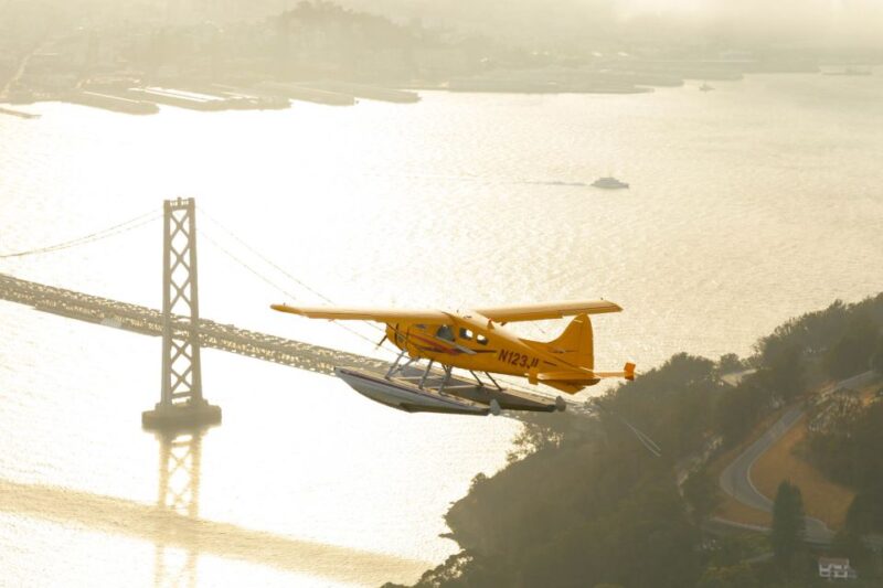 San Francisco: Seaplane Flight with Champagne - Enjoying the Towns of Tiburon and Belvedere Peninsula