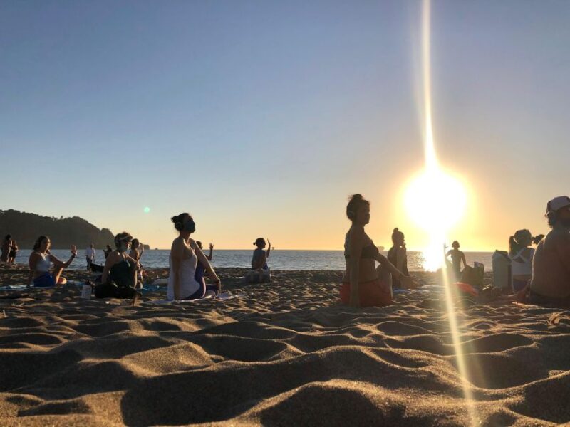 San Francisco: Silent Disco Yoga at Baker Beach - The Experience Led by Top Bay Area Instructors