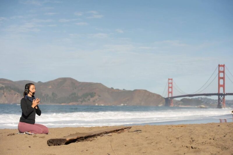 San Francisco: Silent Disco Yoga at Baker Beach - The Post-Session Atmosphere and Activities