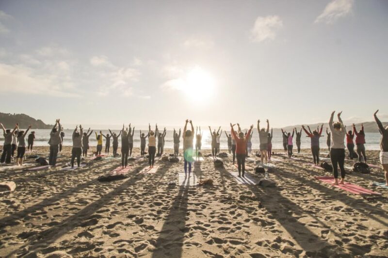 San Francisco: Silent Disco Yoga at Baker Beach - Why This Yoga Session Stands Out