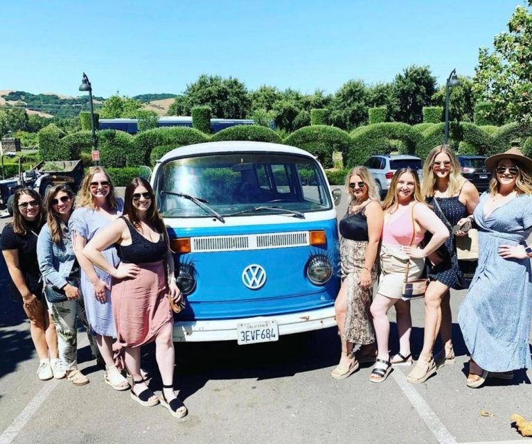 San Fransisco: Vintage VW Bus Wine Country Tour Small Group - Key Points