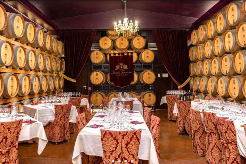 San Gimignano Wine tour from Florence Top Rated Free Shuttle - Tasting Four Distinct Wines with Regional Snacks