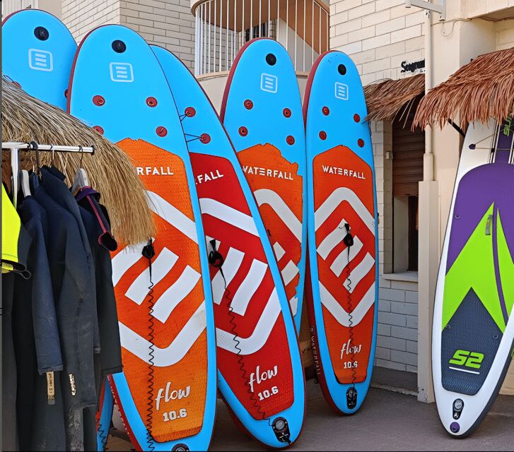 San Juan Beach: Paddle Surf Table rental + Snack and Drink - Key Points