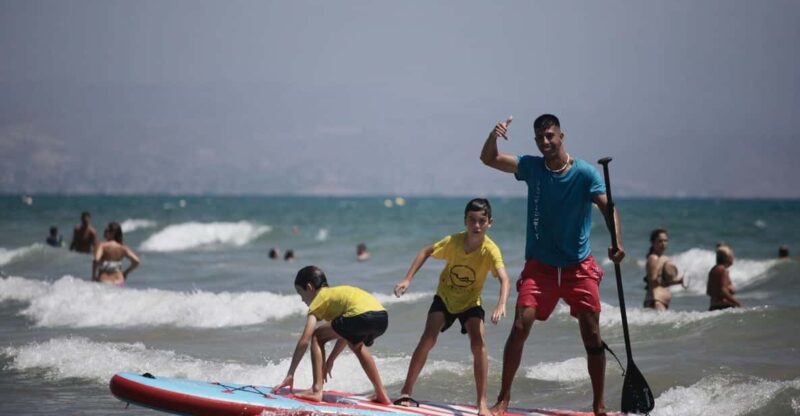 San Juan Beach: Paddle Surf Table rental + Snack and Drink - Physical Requirements and Accessibility