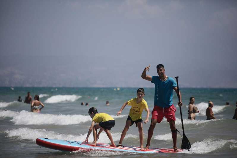 San Juan Beach: Paddle Surf Table rental + Snack and Drink - The Role of Blue Valley Adventures
