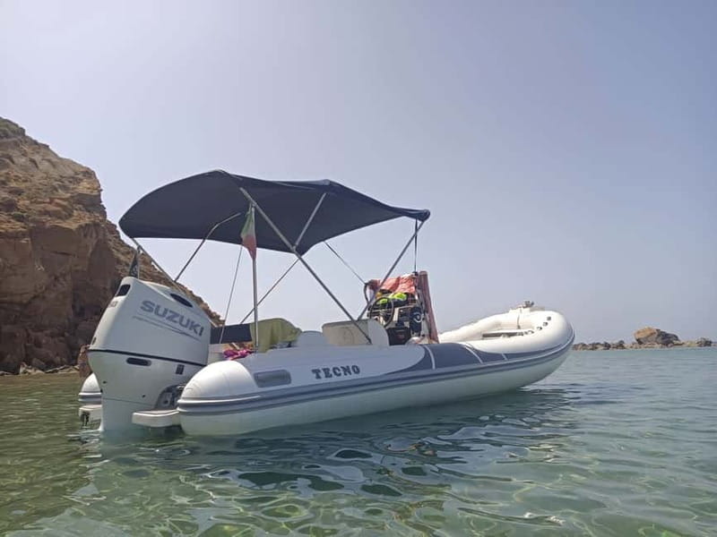 San Leone: half day Boat tour Scala dei Turchi with Skipper - Visits to Siculiana Beach and Saracen Tower