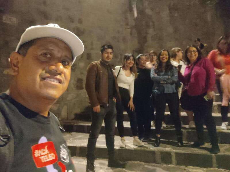 SAN MIGUEL SUNSET WALKING TOUR - Walking Down Montes de Oca Street into the Heart of the Town