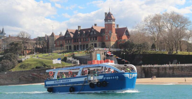 San Sebastian: Boat Tour with Stop at Santa Clara - The Scenic Route: Views of San Sebastian from the Water