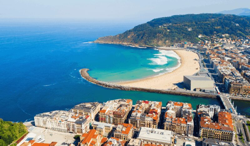 San Sebastian Complete Private Walking Tour + Monte Igeldo - Exploring the Gothic Cathedral of the Good Shepherd and Plaza de la Constitución