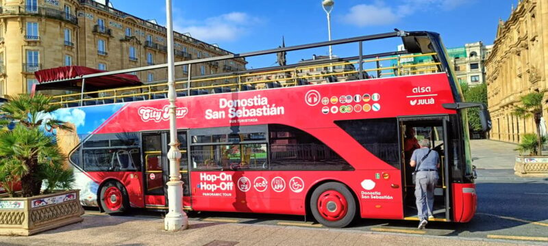 San Sebastian: Hop-On Hop-Off City Tour Bus - Riding the Open-Top Double-Decker Bus: Views and Comfort