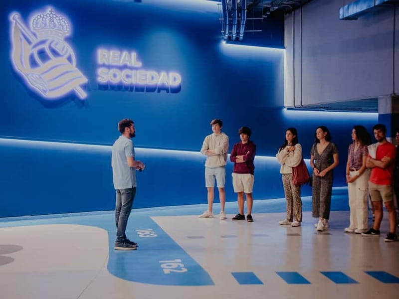 San Sebastian: Real Sociedad Stadium Guided Interactive - Discover the Interactive Tour of Reale Arena in San Sebastian