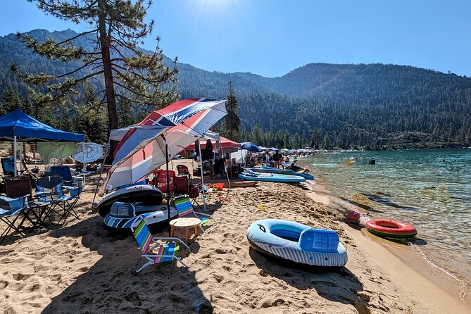 Sand Harbor Experience - A Day At the Beach In Lake Tahoe - Enjoying Sand Harbor at "Camp Tahoe"