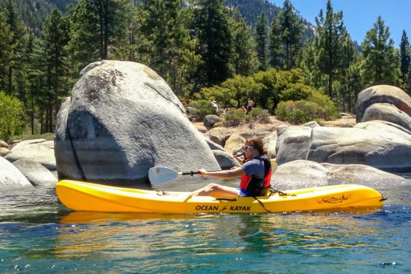 Sand Harbor Kayak Tour in Lake Tahoe - Paddling Experience and Physical Requirements