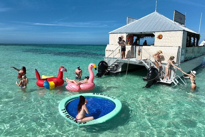 Sandbar Safari on One of a Kind Tiki Boat in Key West - Beach Games and Water Activities on the Sandbar