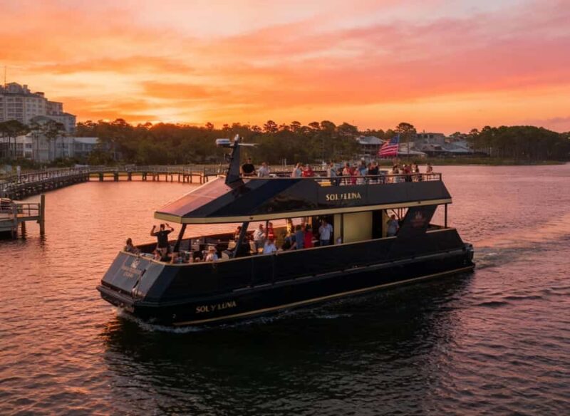 Sandestin Sunset Dolphin Cruise - Starting Point and Parking at Baytowne Marina