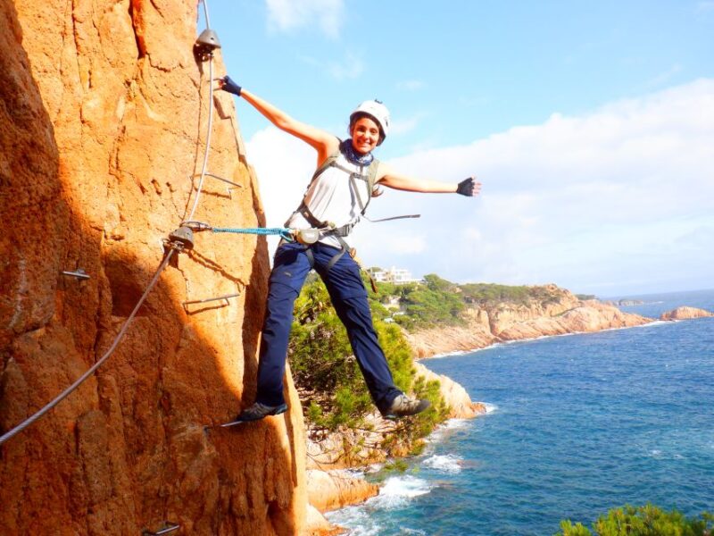Sant Feliu de Guixols: Climb Via Ferrata Cala del Molí - Explore the Only Sea-Running Via Ferrata in the World