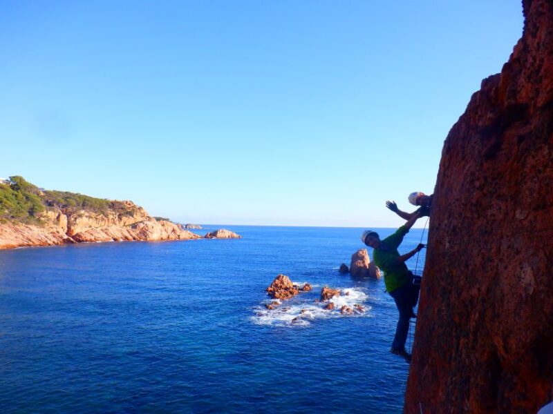 Sant Feliu de Guixols: Climb Via Ferrata Cala del Molí - The Only Ferrata in the World That Runs Above the Sea