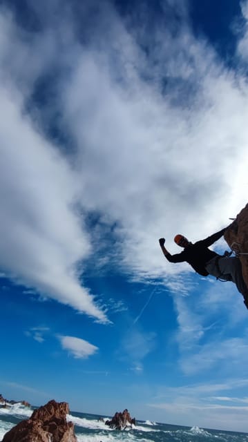 Sant Feliu de Guixols: Climb Via Ferrata Cala del Molí - The Scenic End and Refreshments