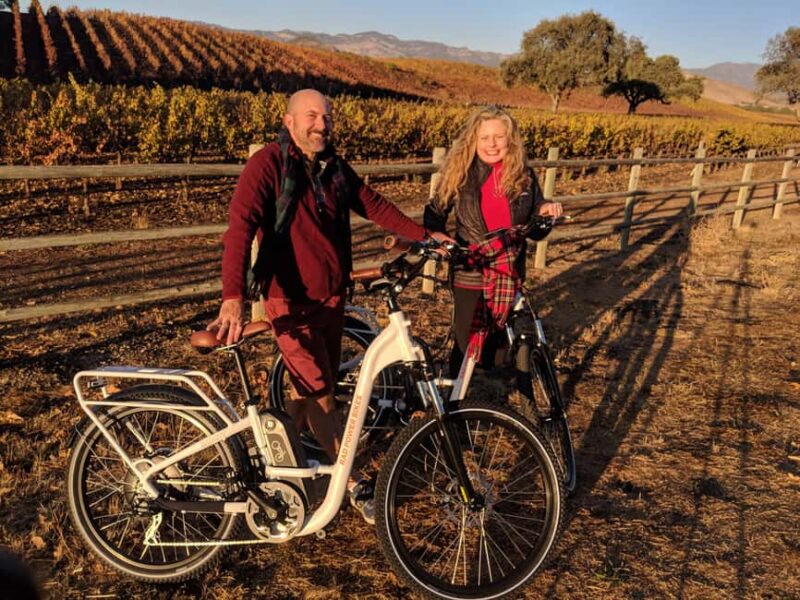Santa Barbara: E-bike wine tour w/ transport, tasting, lunch - Gourmet Picnic Lunch at a Winery