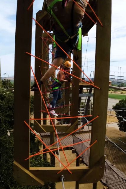 Santa Barbara: High Ropes Adventure Course - The Group Experience and Flexibility